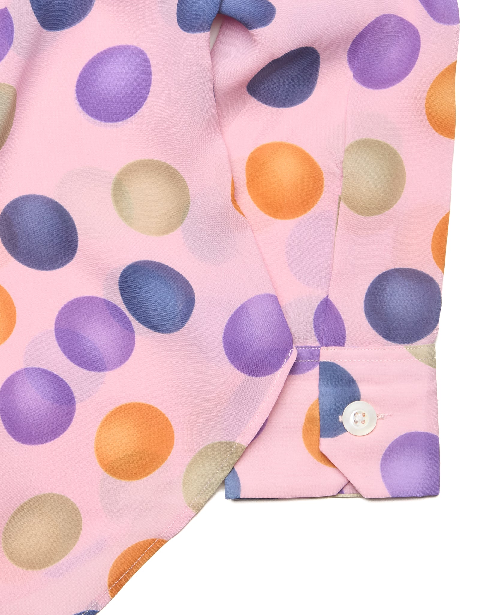 Early 90s EVIS Multi-Colour Dotted Button-Up