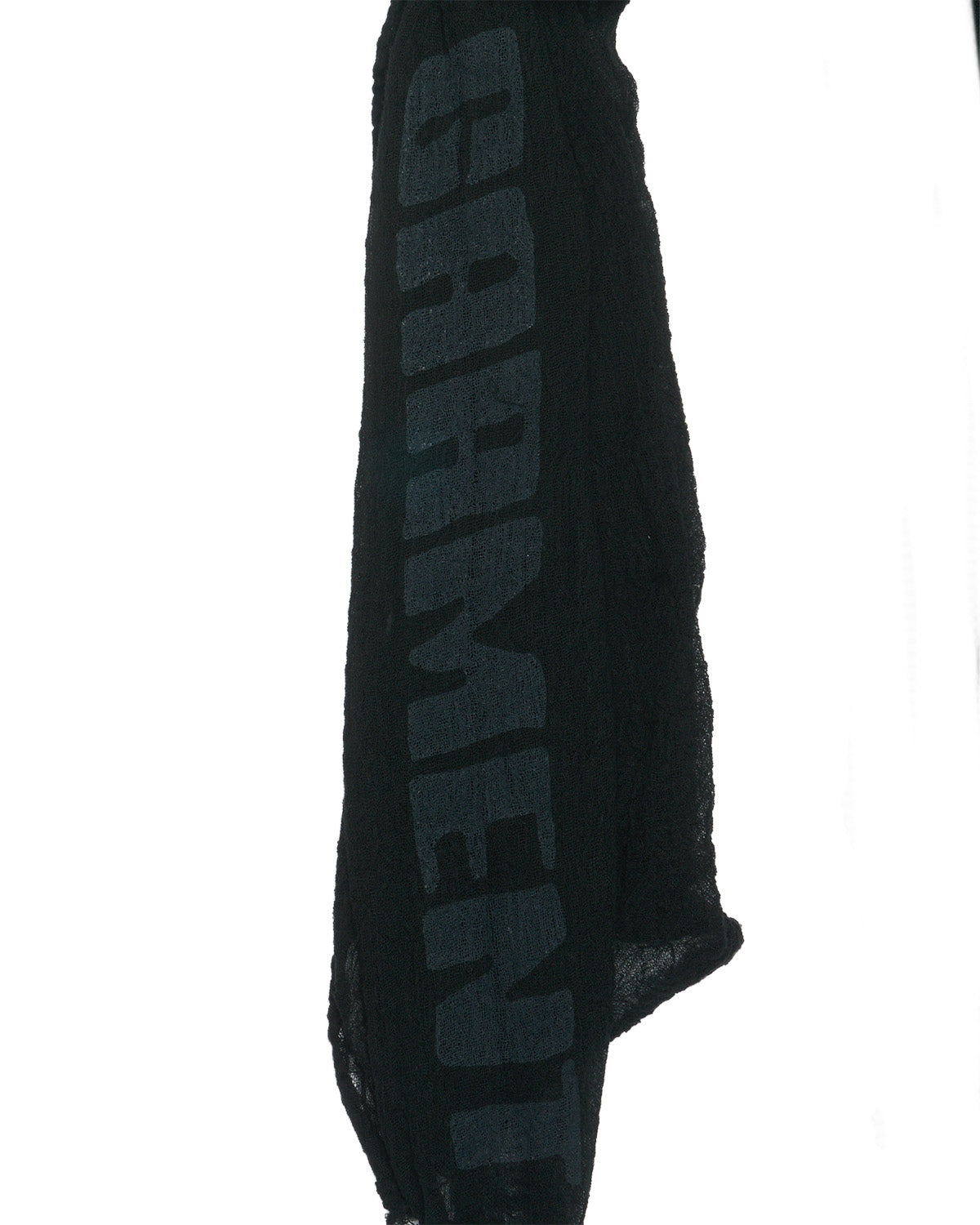 HYBRID X GARMENT SERVICE Gauze Printed Scarf