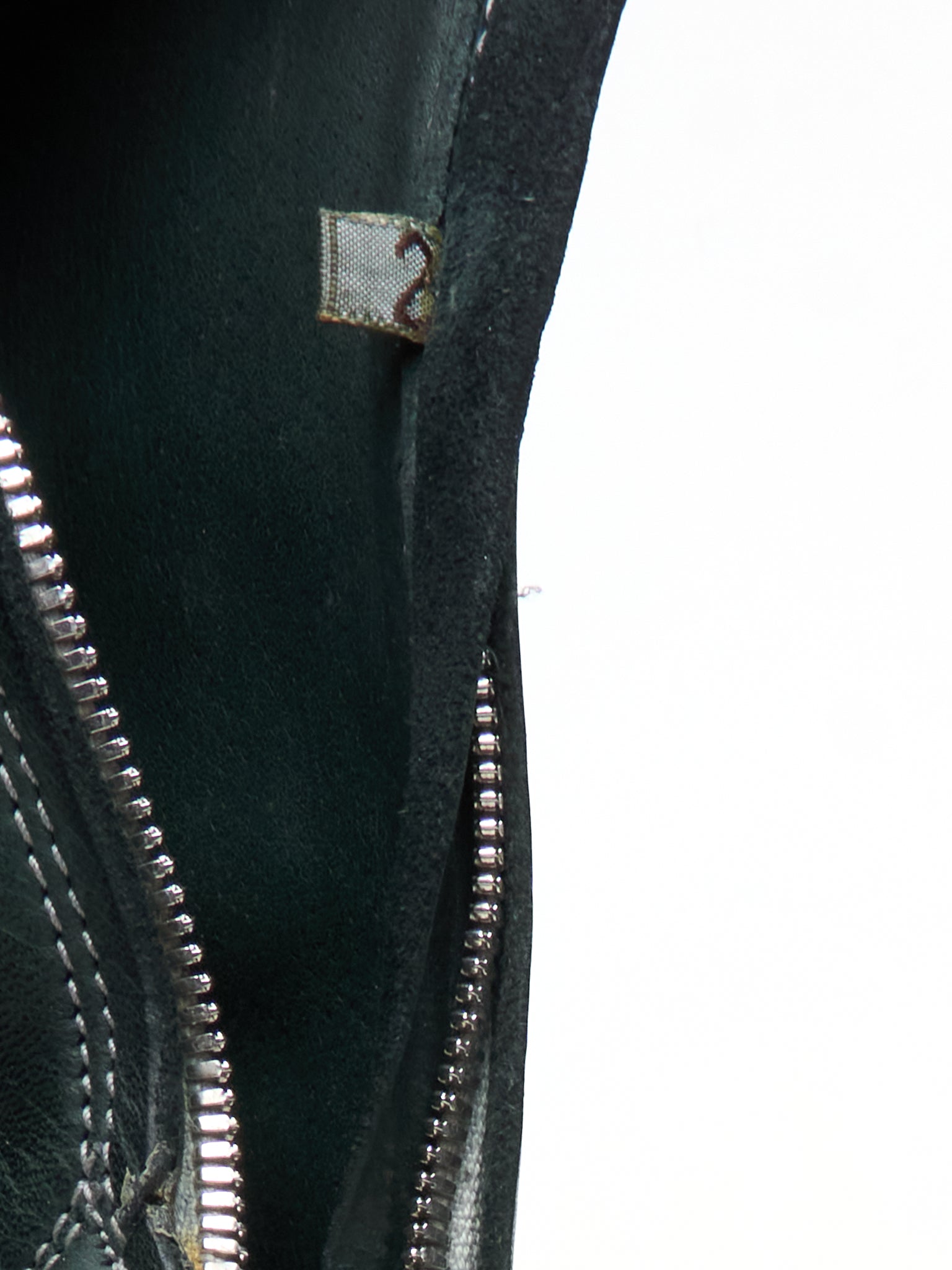 Carol Christian Poell 'AM/2757SP-IN CORSS-PTC/12' Object Dyed Goodyear Prosthetic Spur Biter Crimp Front Boots