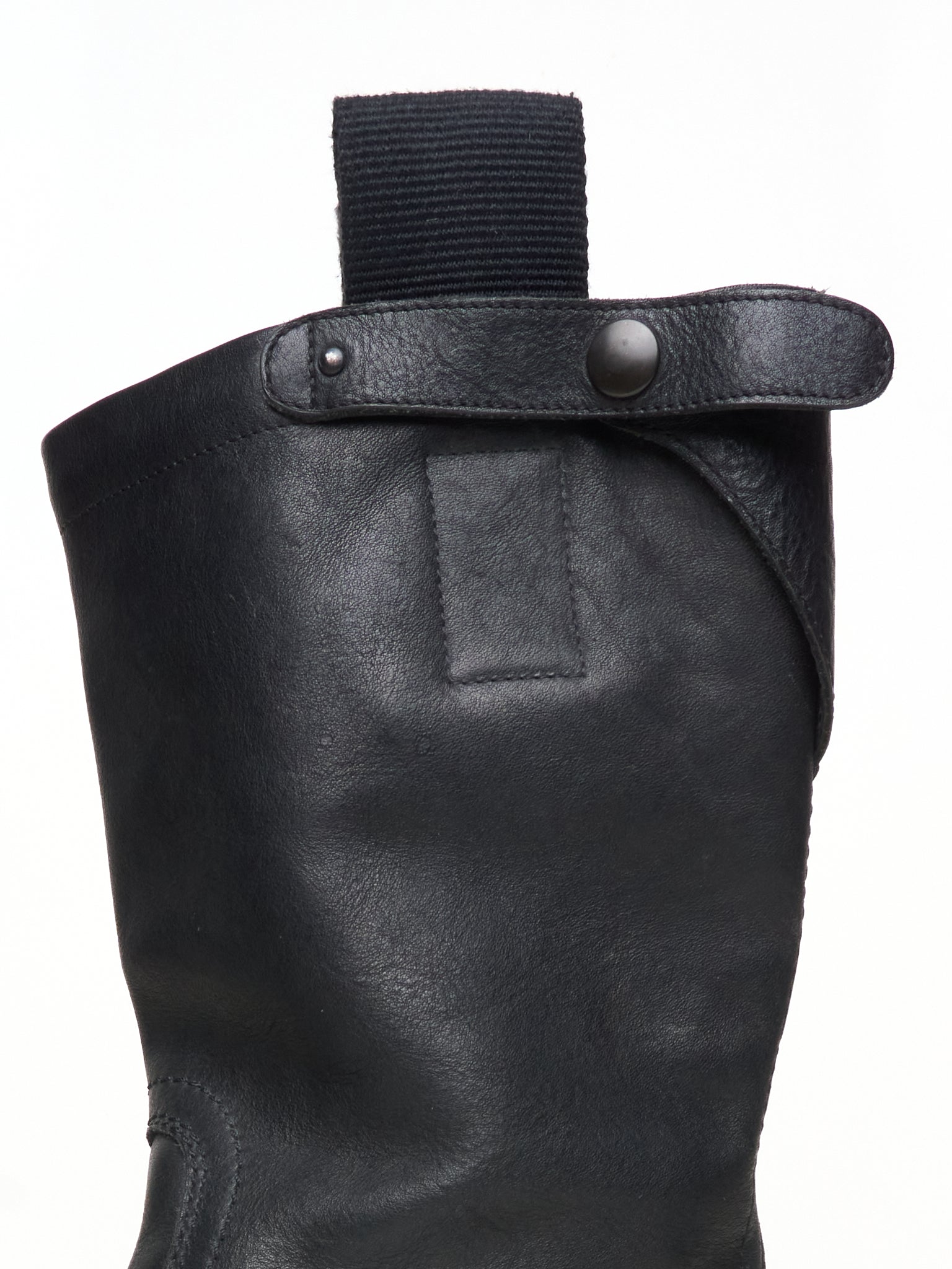 F/W05 Rick Owens Pull-Tab Engineer Sneaker Boots