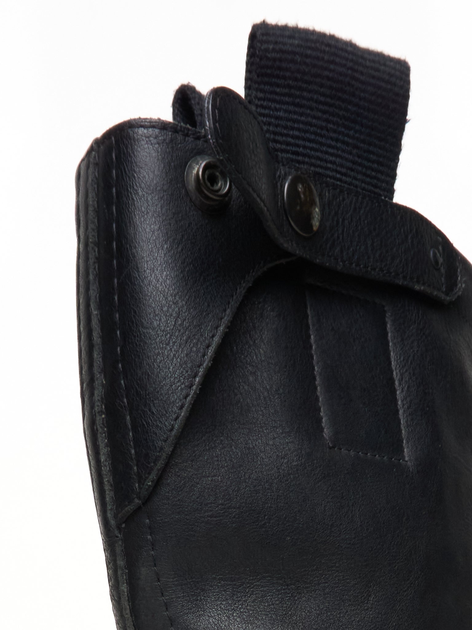 F/W05 Rick Owens Pull-Tab Engineer Sneaker Boots