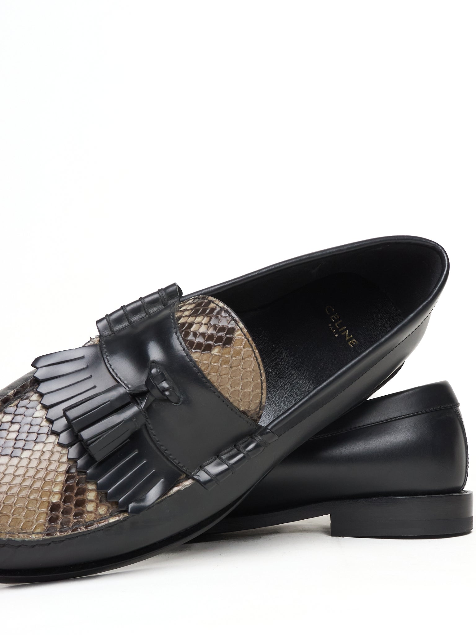 A/W19 Celine By Hedi Silmane Snake Skin Loafer