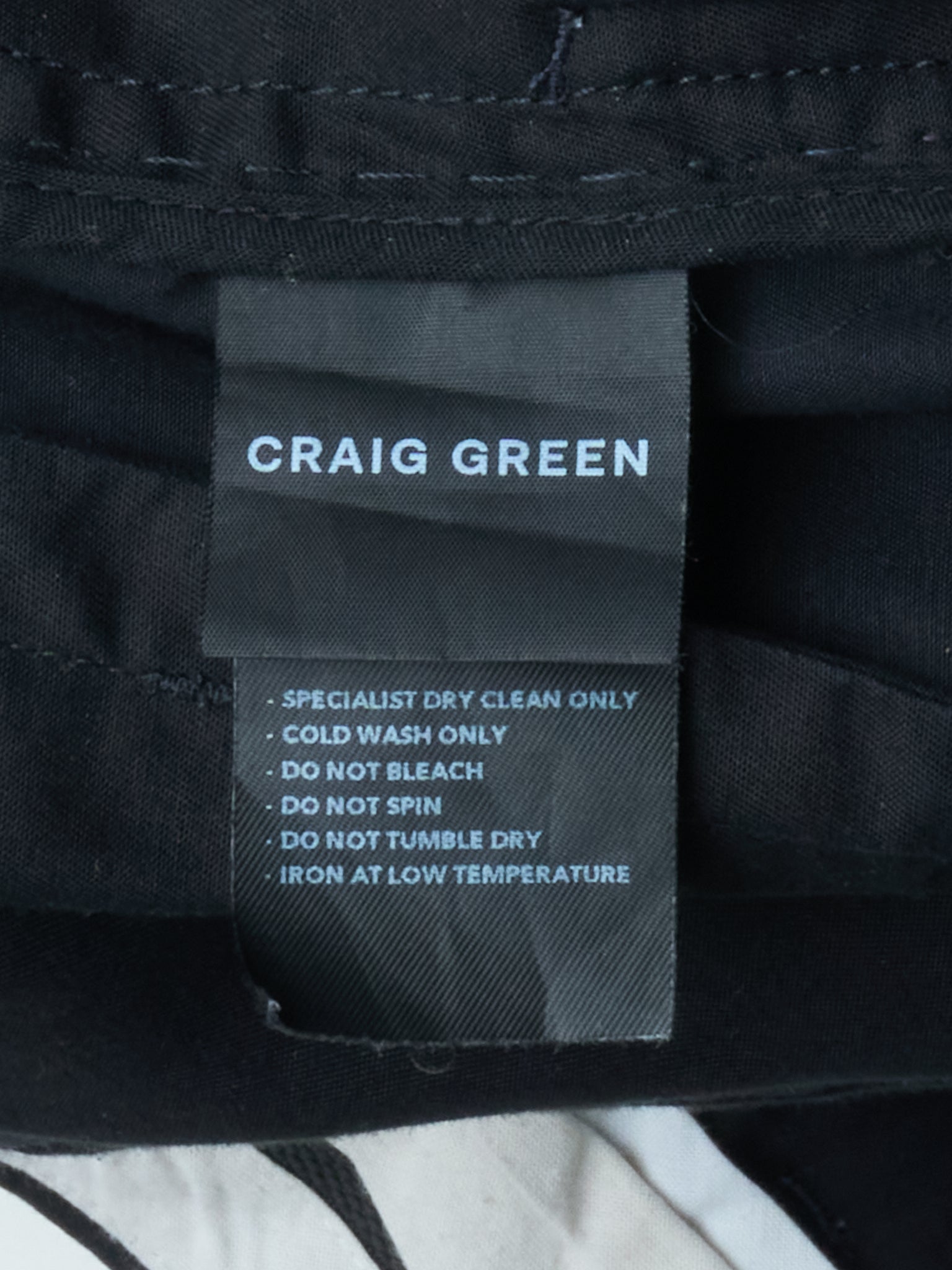 A/W20 Craig Green Uniform Cord Trousers