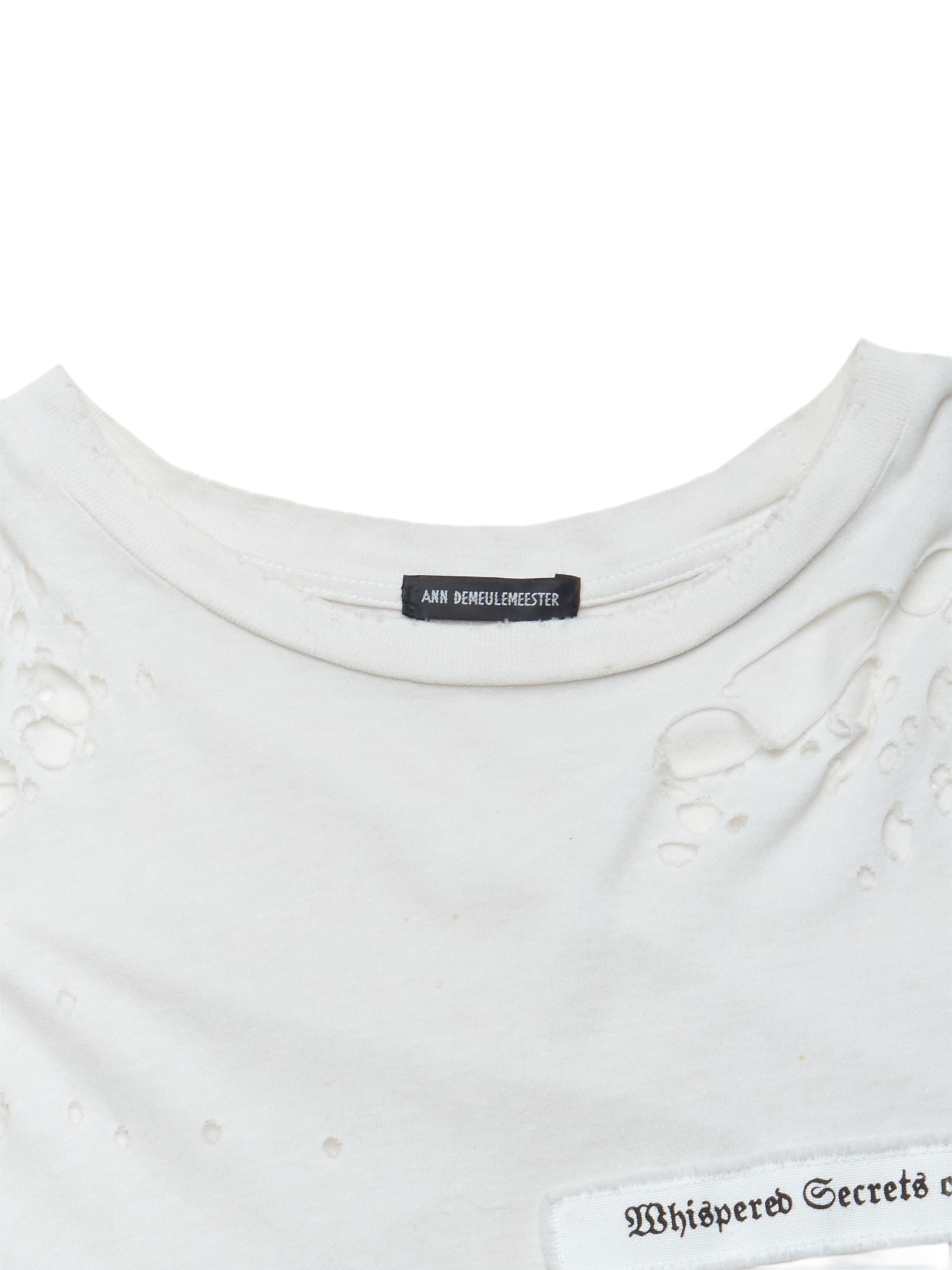 S/S25 Ann Demeulemeester Whisperd Secrets of the Abyss Long Sleeve
