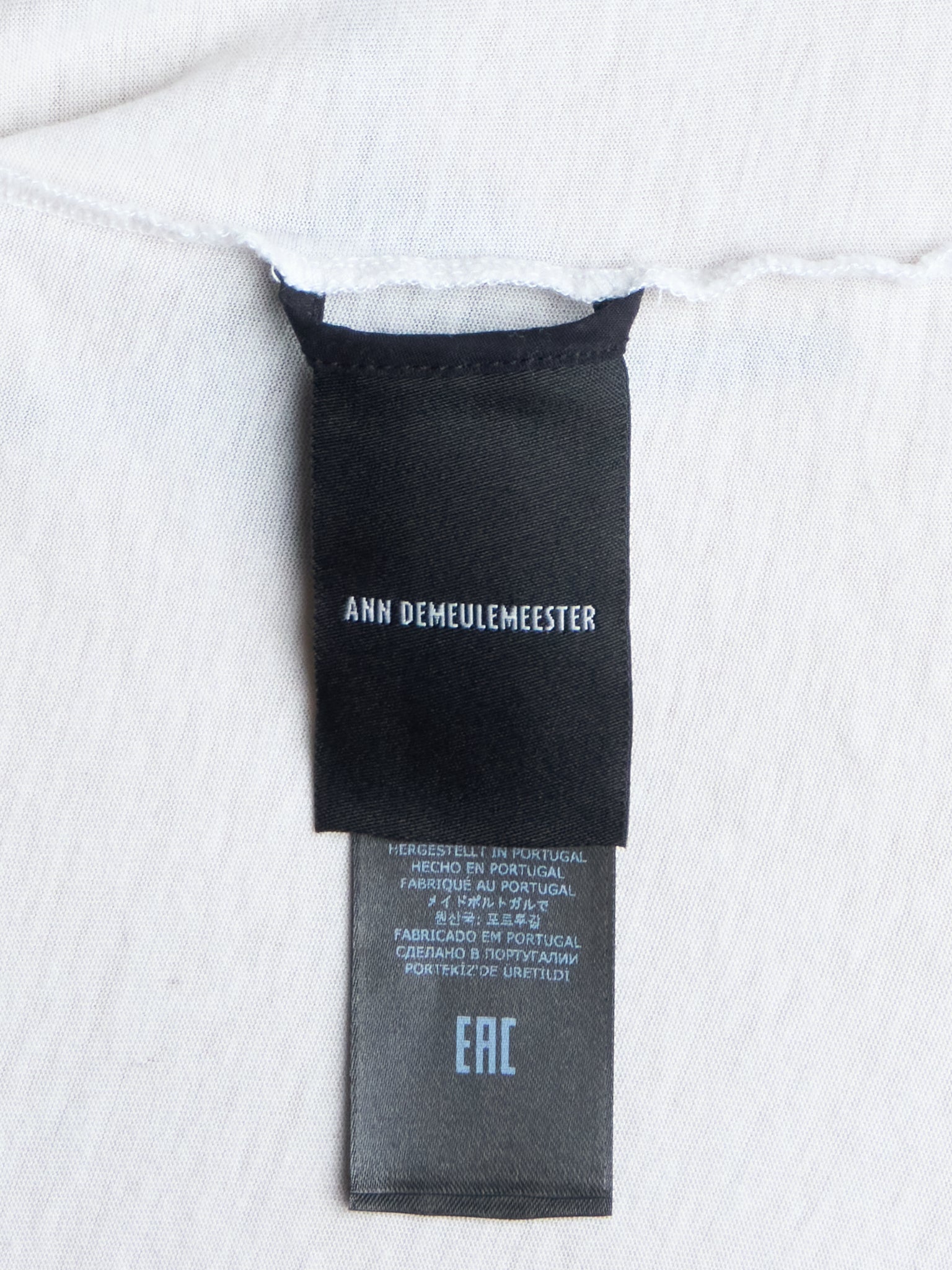 S/S25 Ann Demeulemeester Whisperd Secrets of the Abyss Long Sleeve