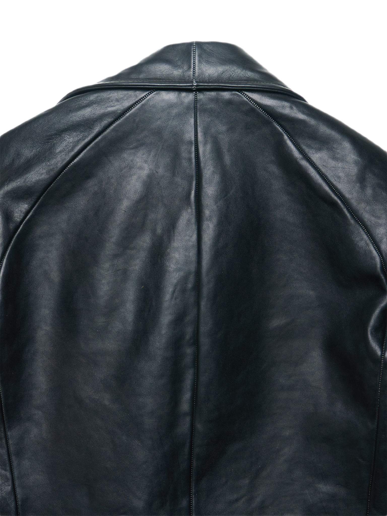 Carol Christian Poell ‘LM/2498 CORS-PTC/010’ Object-dyed Lined Scarstitch Horse Leather Jacket
