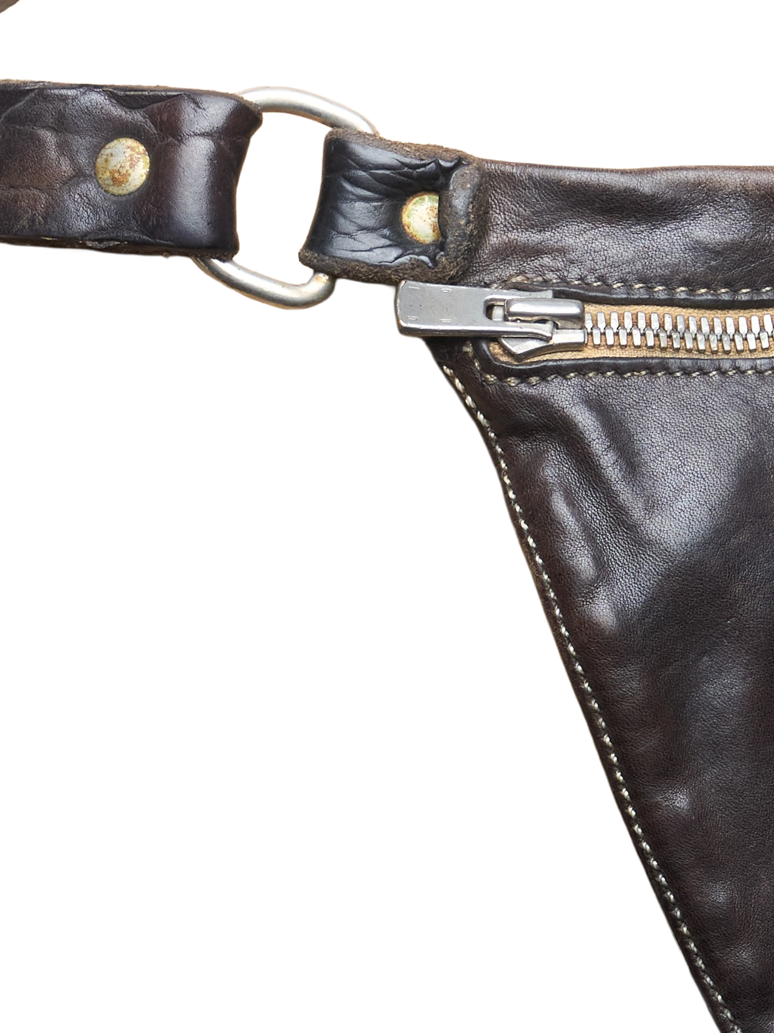 GUIDI ‘Q10M’ Brown Full-grain Horse Leather Shoulder Bag
