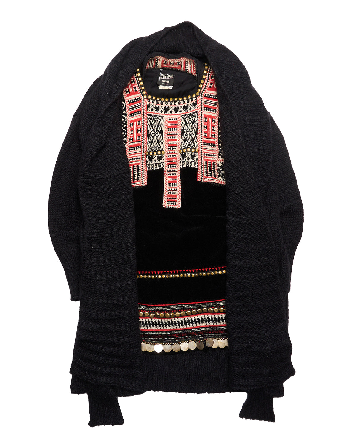 A/W10 Jean Paul Gaultier Mohair Dress Cardigan
