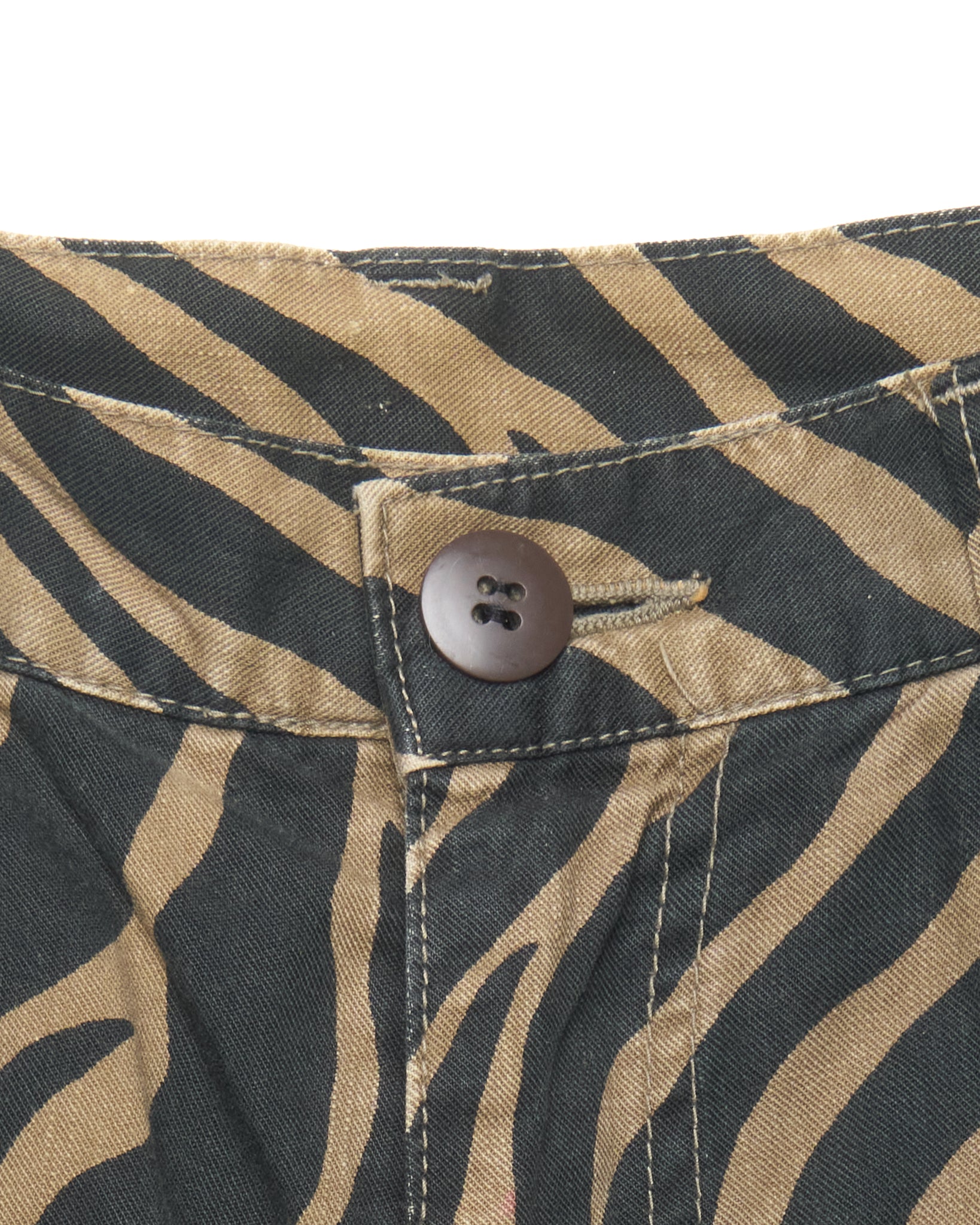 90's Hysteric Glamour Tiger Print Cargo
