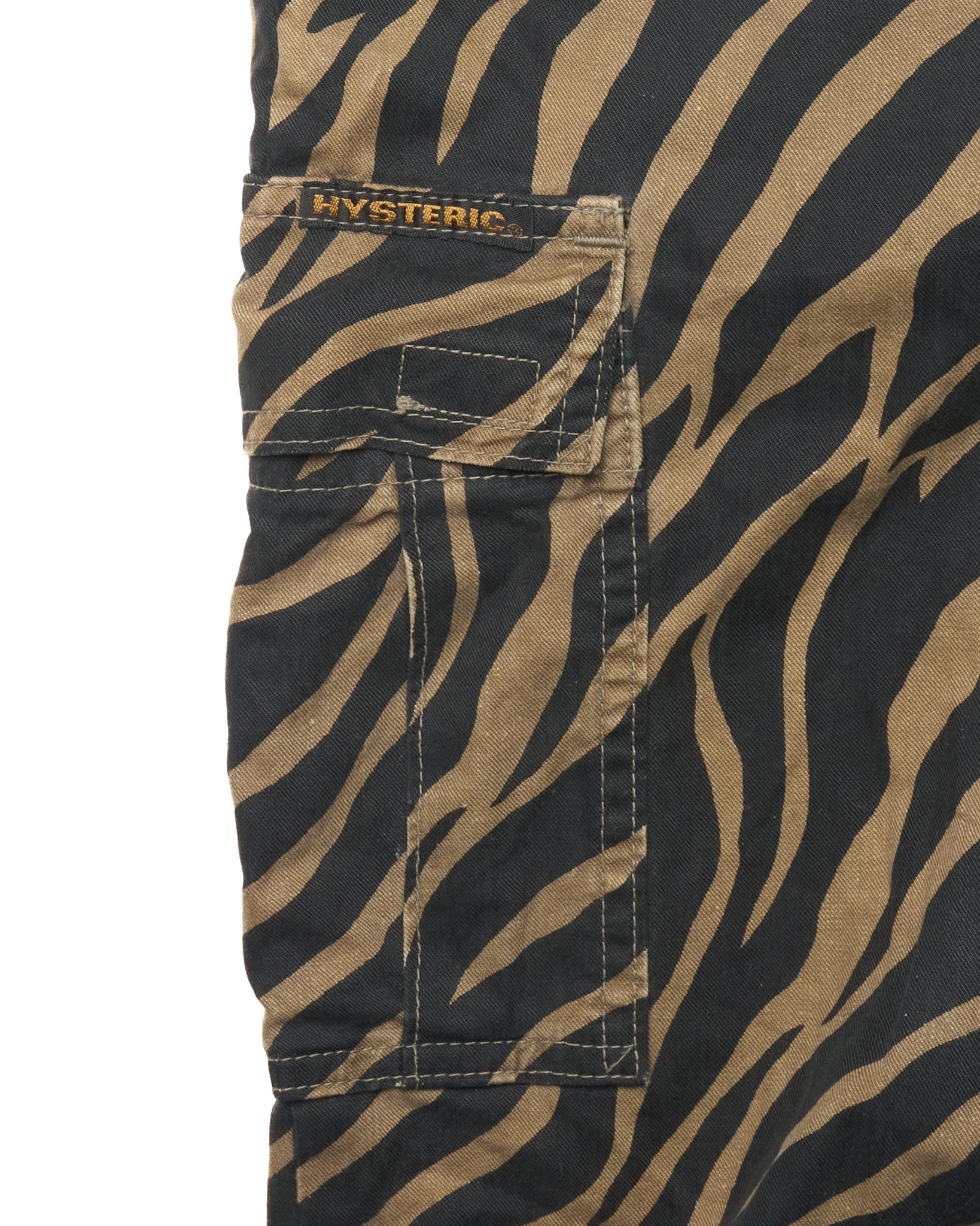90's Hysteric Glamour Tiger Print Cargo
