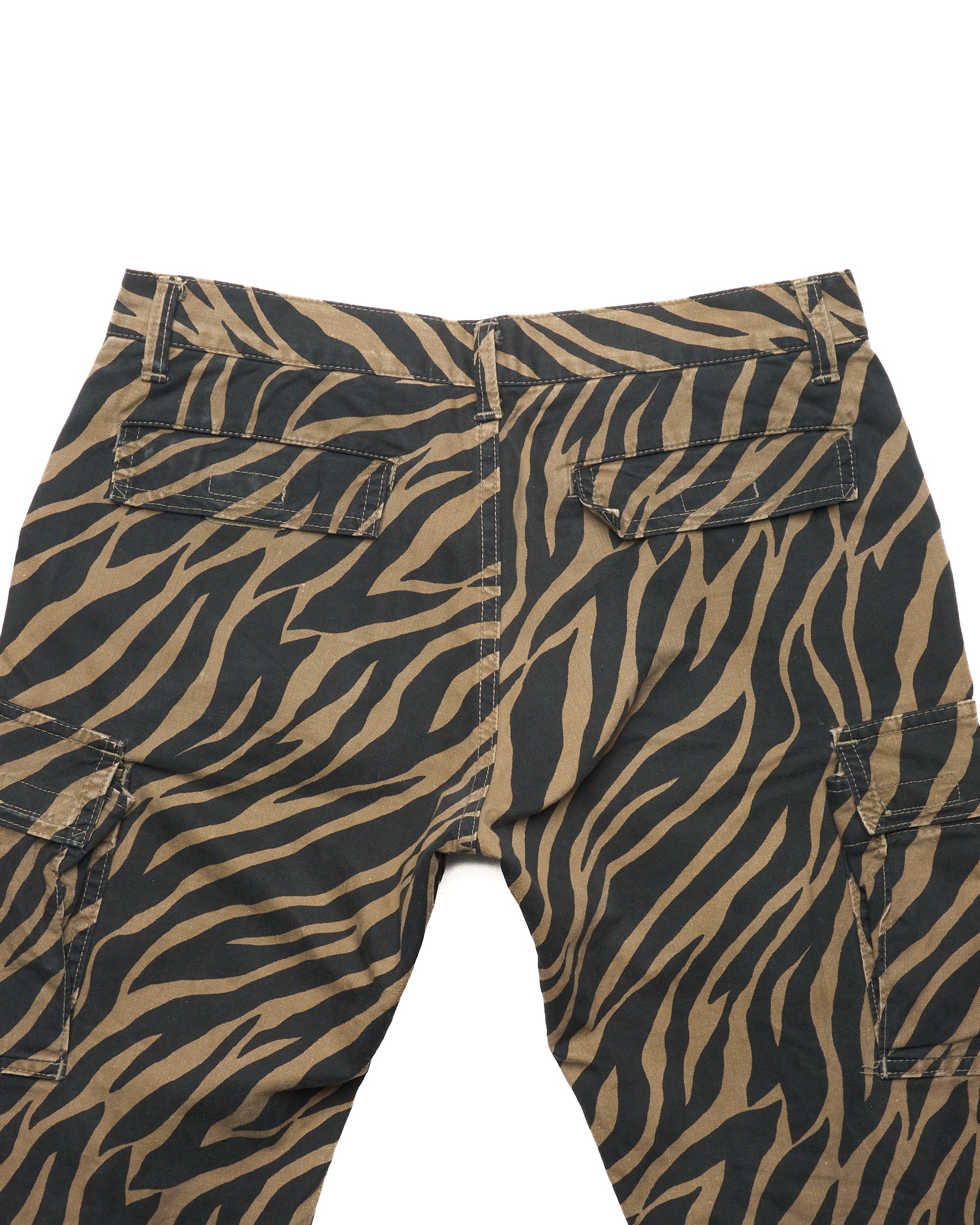 90's Hysteric Glamour Tiger Print Cargo
