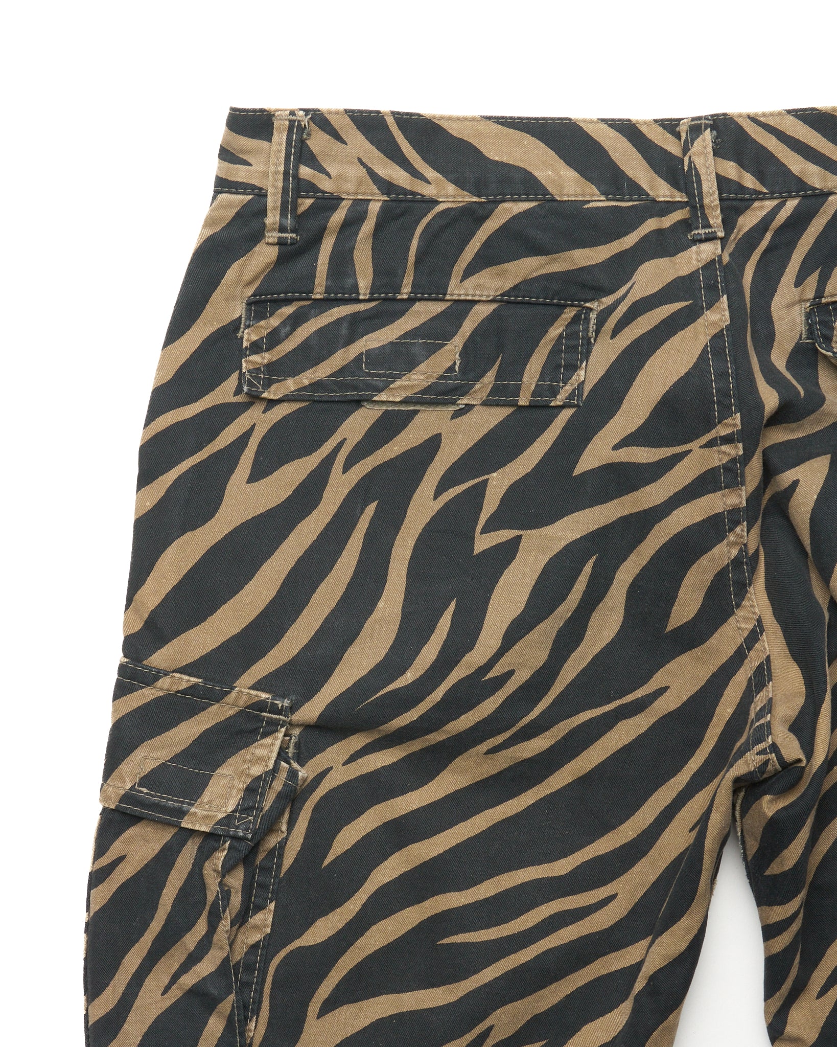 90's Hysteric Glamour Tiger Print Cargo