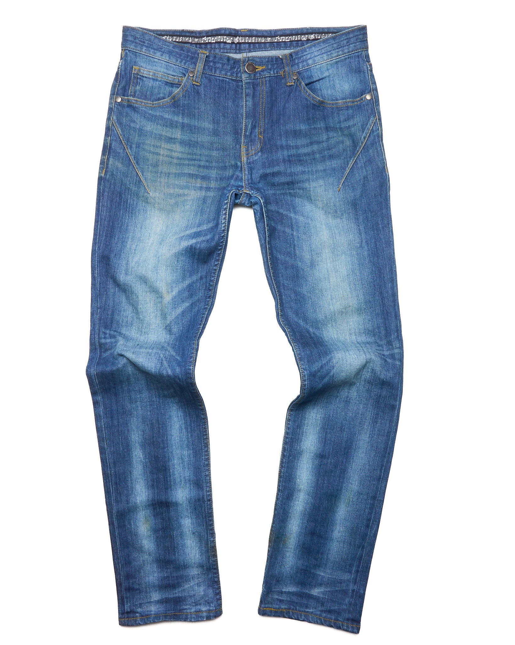 Number (N)ine Musical Note Slim Fit Denim