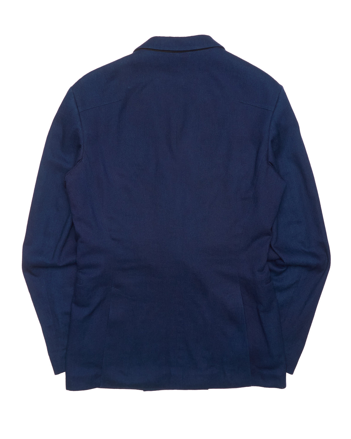 2010s Haider Ackermann Double Breasted Navy Twill Jacket