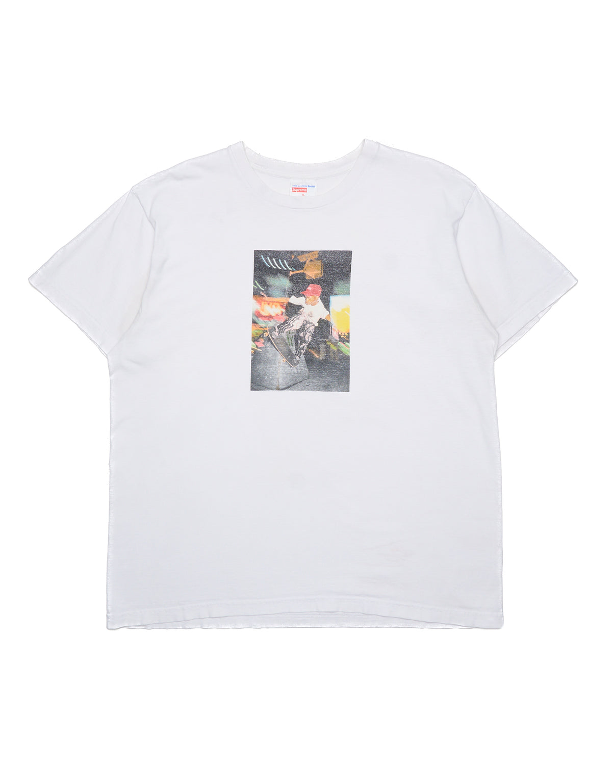 S/S14 Supreme x Comme des Garçons White Harold Hunter Tee Shirt