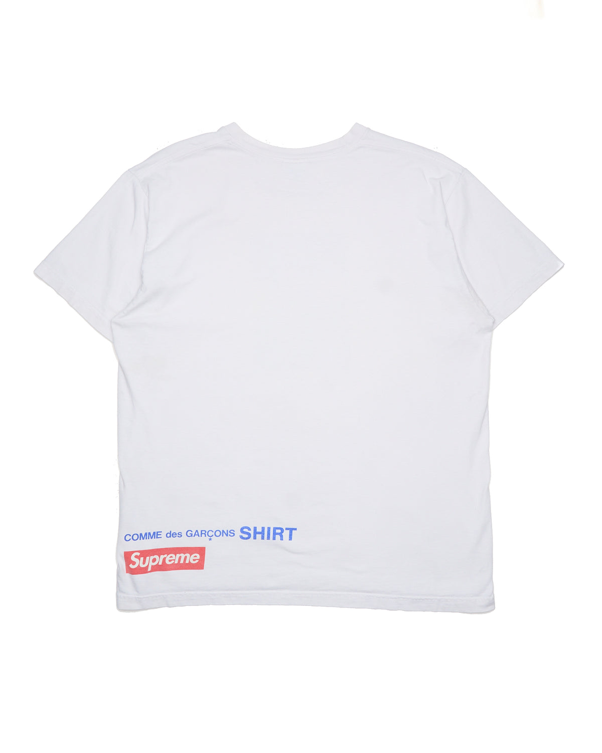 S/S14 Supreme x Comme des Garçons White Harold Hunter Tee Shirt