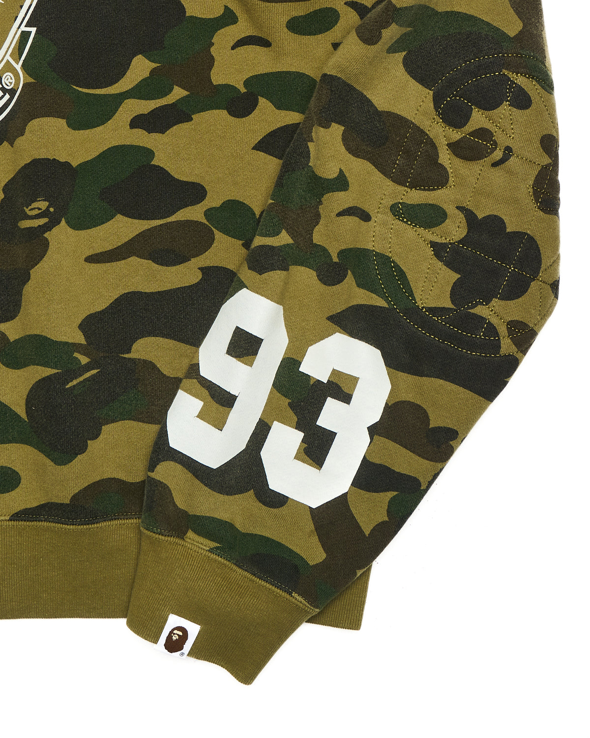‘06 BAPE First Camo ANSKA Busy Works Football Sweatshirt
