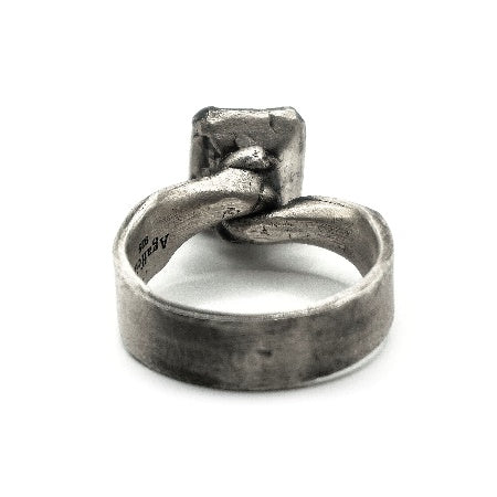 Agaffeine Square Cut Ring