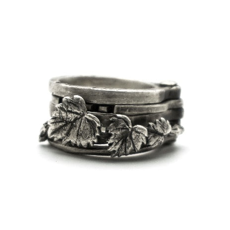 Agaffeine Ivy Gauge Ring
