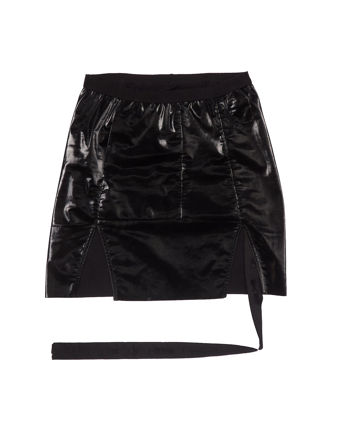 S/S23 Rick Owens DRKSHDW ‘EDFU’ Coated Mini Skirt