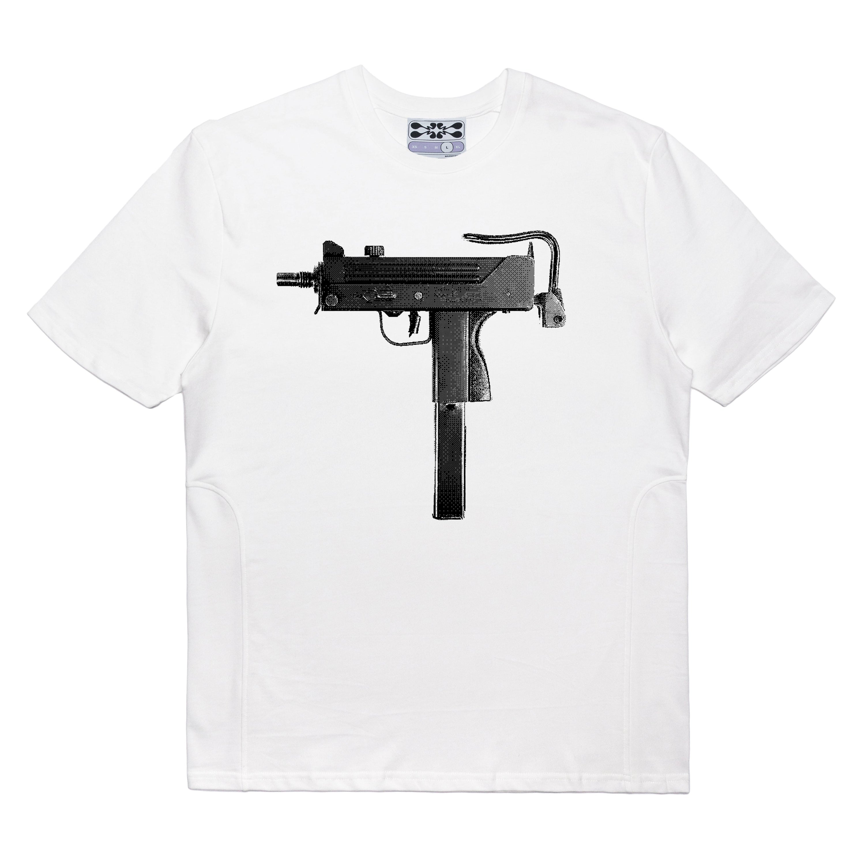 WHITE MAC-10 SHIRT